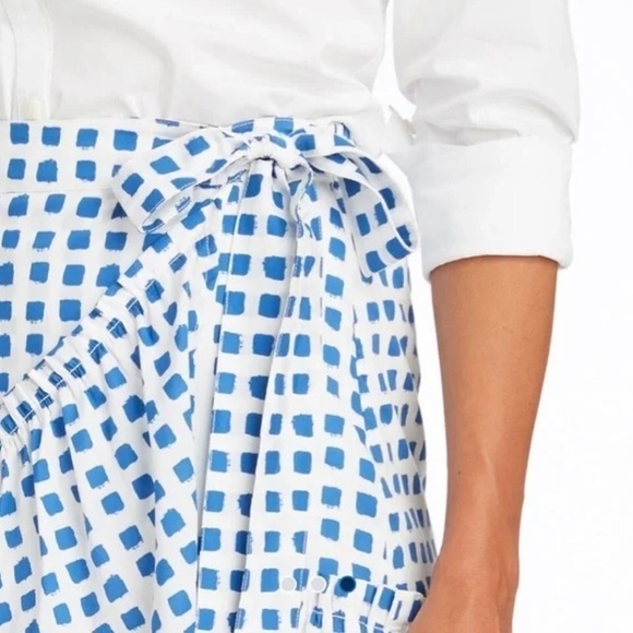 Vineyard Vines Painterly Grid Wrap Skirt‎ - Picture 2 of 8